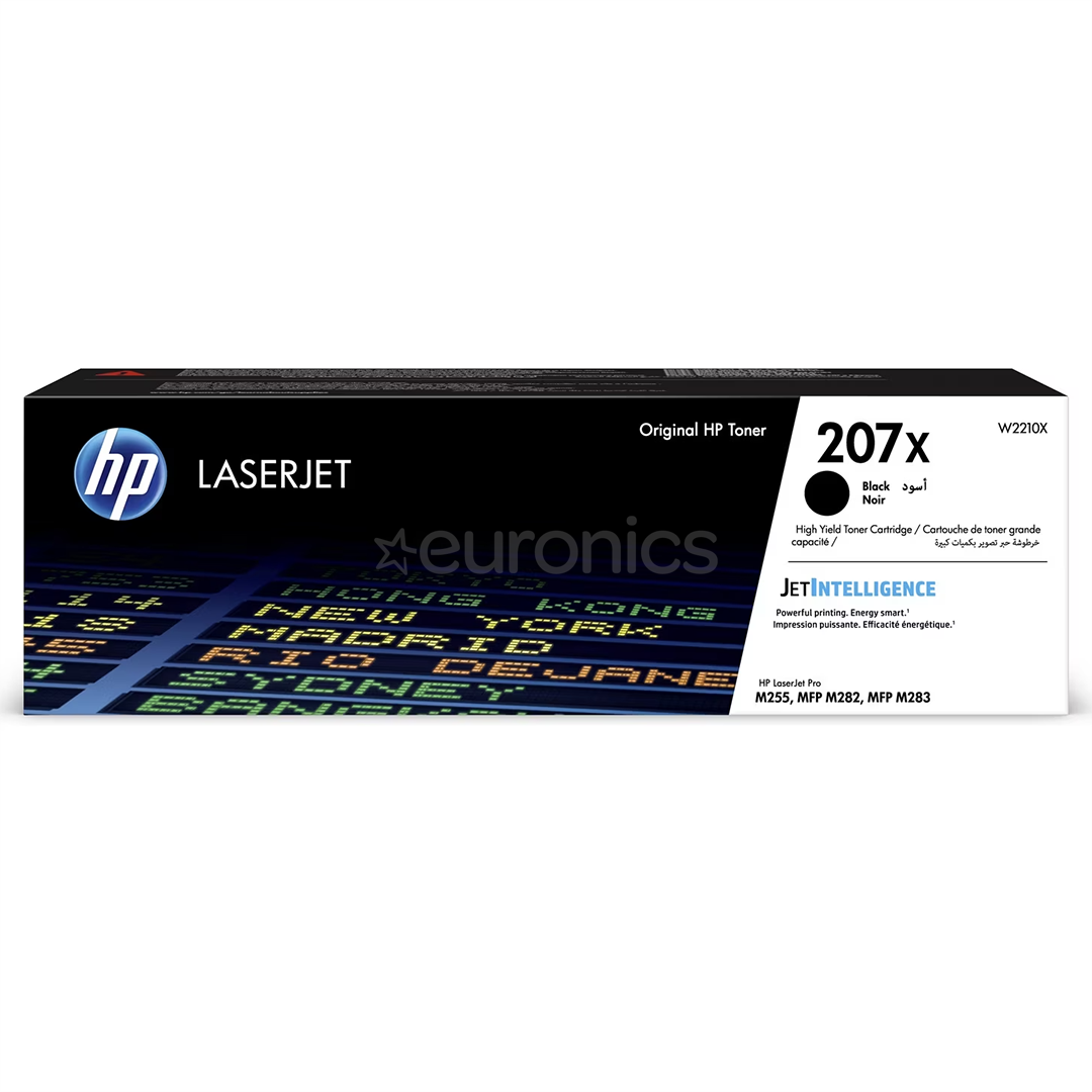 HP 207X, черный - Тонер