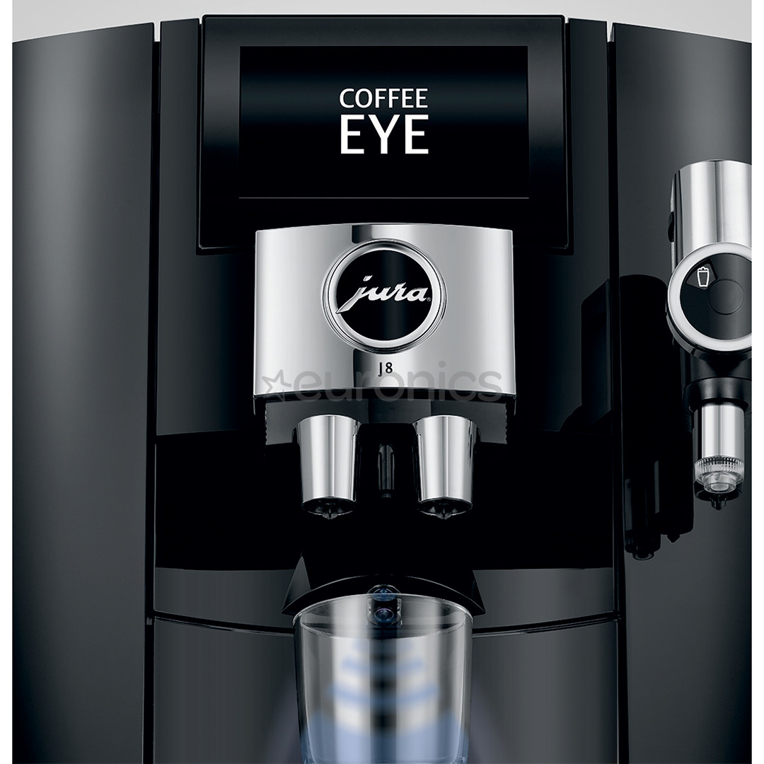 JURA J8 Piano Black - Espressomasin
