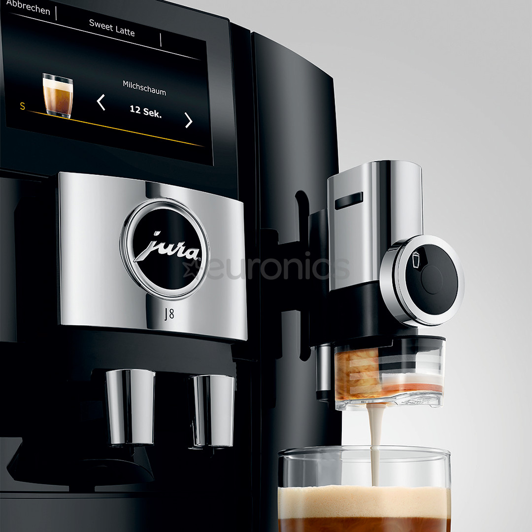 JURA J8 Piano Black - Espressomasin
