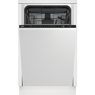 Beko, Beyond, 11 place settings, width 44,8 cm - Built-in Dishwasher DIS46120