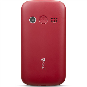 Doro 1380, punane - Mobiiltelefon