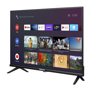 Hisense A4HA, 32'', HD, LED LCD, jalad äärtes, must - Teler