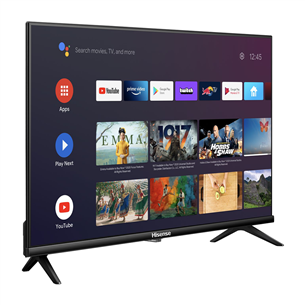Hisense A4HA, 32'', HD, LED LCD, jalad äärtes, must - Teler