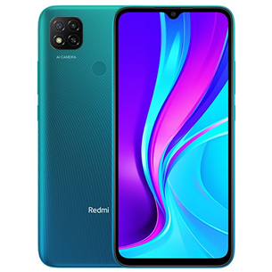 Xiaomi Redmi 9C NFC, 64 ГБ, зеленый - Смартфон