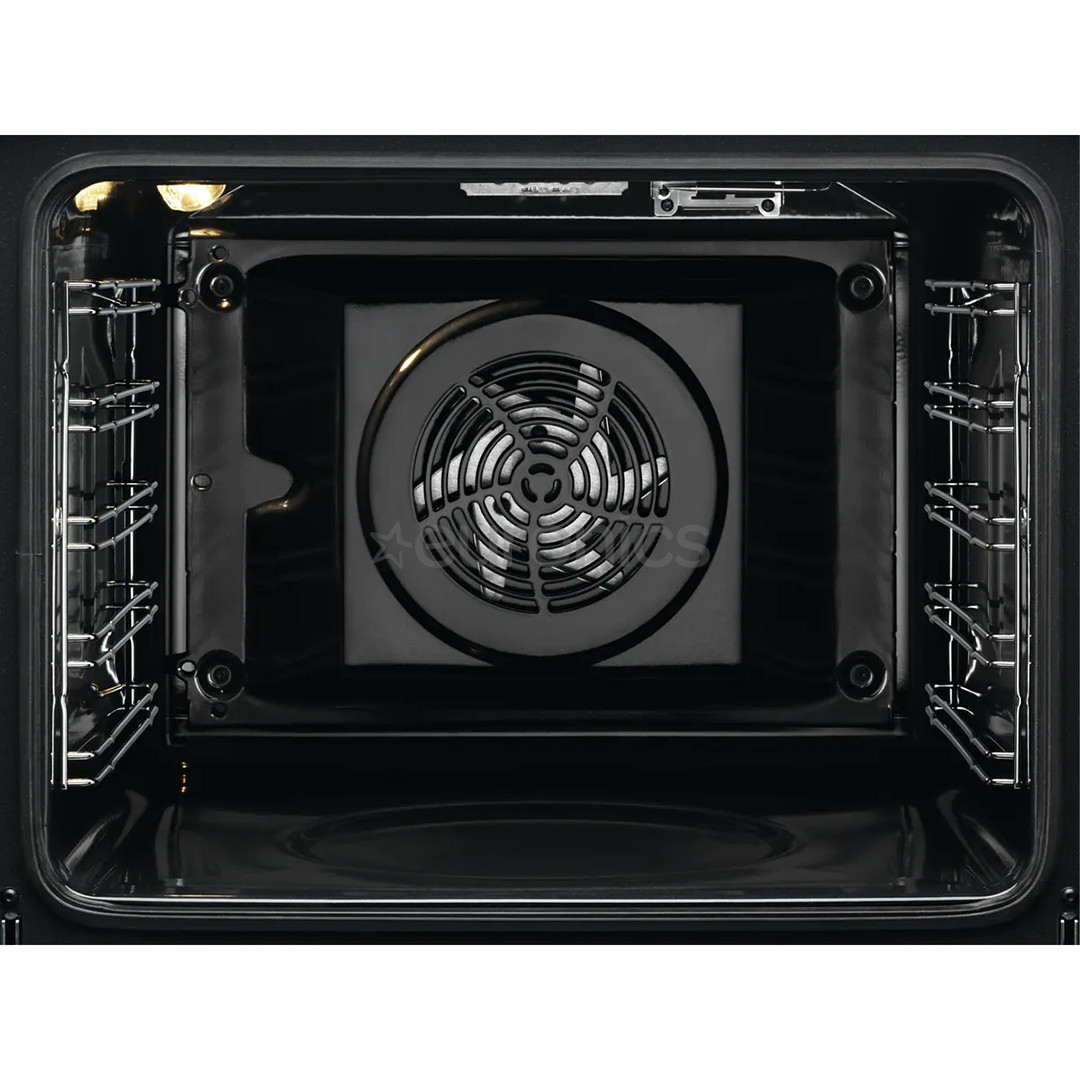 Electrolux SteamBake 600, пиролитическая очистка, 72 л, нерж. сталь - Интегрируемый духовой шкаф