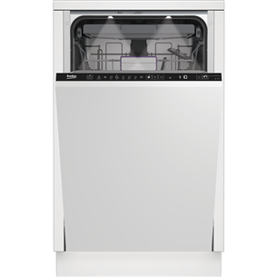 Beko, Beyond, 10 place settings, width 45 cm - Built-in Dishwasher