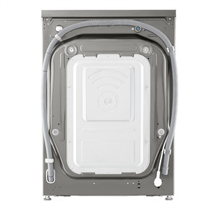 LG, Slim Steam, 8,5 kg / 5 kg, 1200 p/min, sügavus 47,5 cm, hõbedane - Eestlaetav Kuivatiga pesumasin