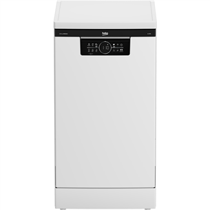 Beko, 11 place settings, width 44,8 cm, white - Freestanding dishwasher BDFS26120WQ