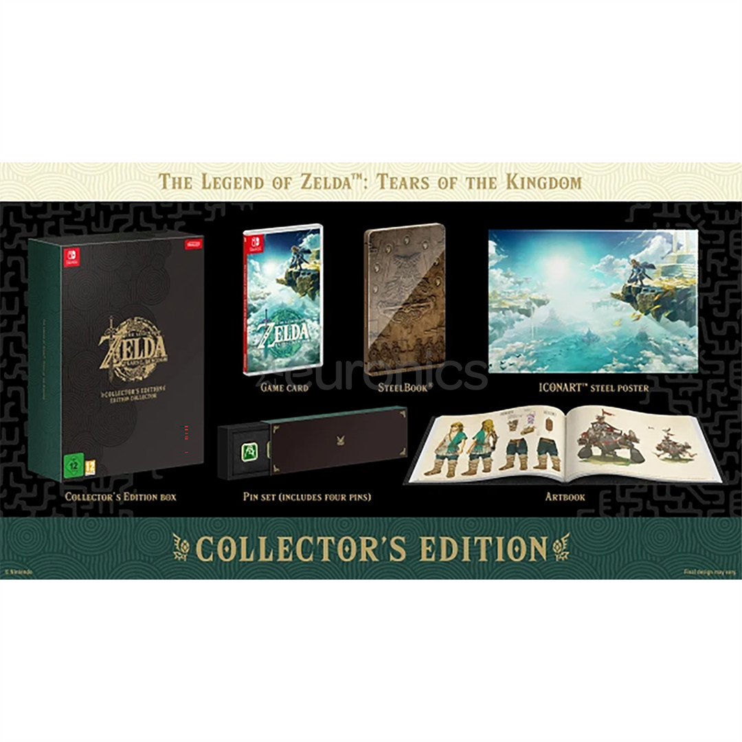 The Legend of Zelda: Tears of the Kingdom Collector's Edition, Nintendo Switch - Game