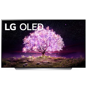 LG OLED83C11LA, 83'', 4K UHD, OLED, центральная подставка, черный - Телевизор