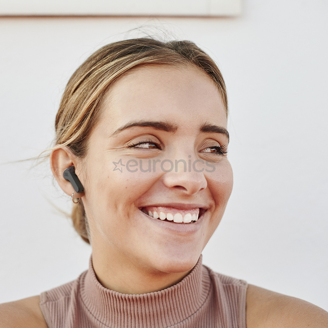 JBL Wave Beam, must - Täisjuhtmevabad kõrvaklapid