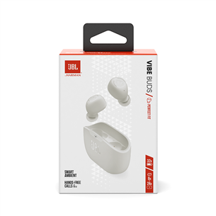 JBL Wave Buds, white - True-wireless earbuds