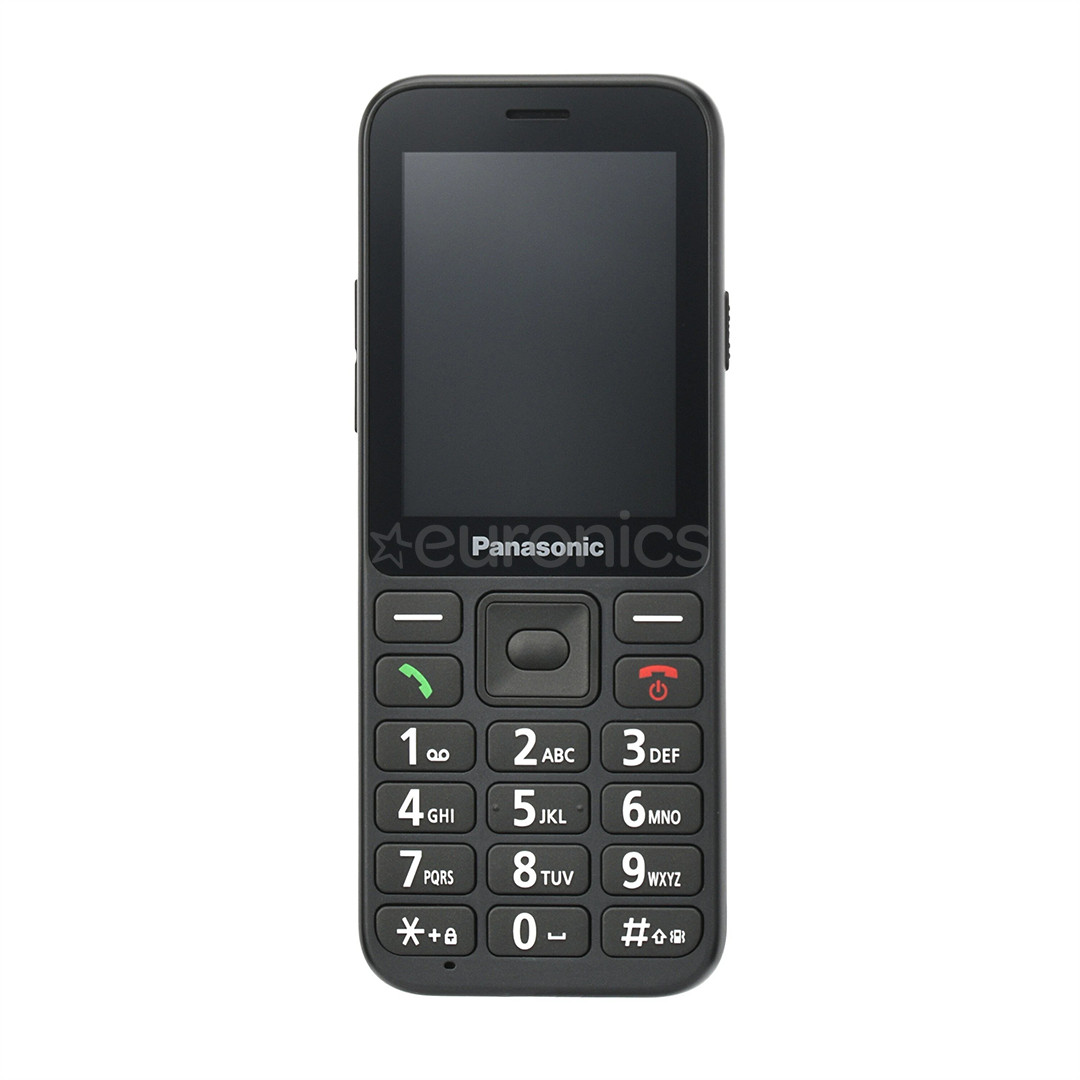 Panasonic KX-TU250, must - Mobiiltelefon