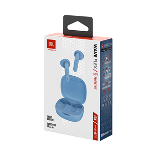 JBL Wave Flex, sinine - Täisjuhtmevabad kõrvaklapid