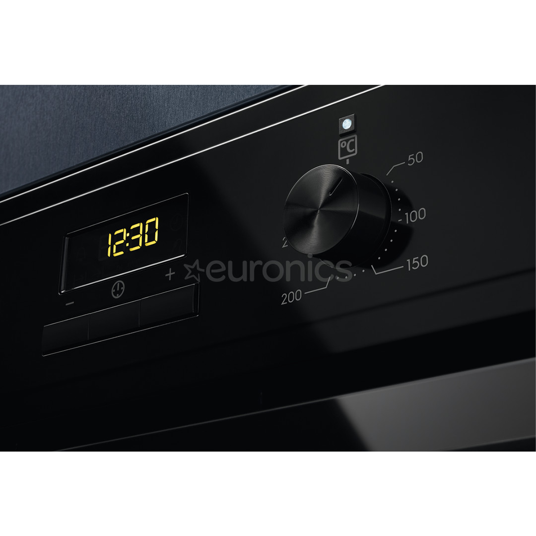 Electrolux SurroundCook 600, 65 L, must - Integreeritav ahi