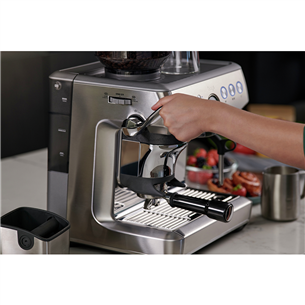 Sage the Barista Express Impress, roostevaba teras - Poolautomaatne espressomasin