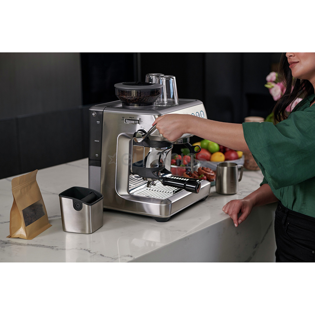 Sage the Barista Express Impress, roostevaba teras - Poolautomaatne espressomasin