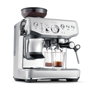 Sage the Barista Express Impress, roostevaba teras - Poolautomaatne espressomasin