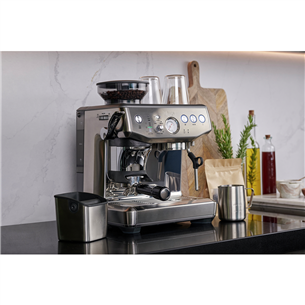 Sage the Barista Express Impress, roostevaba teras - Poolautomaatne espressomasin