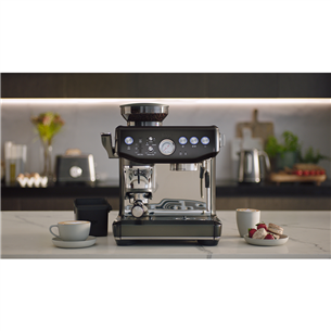 Sage the Barista Express Impress, must roostevaba teras - Poolautomaatne espressomasin