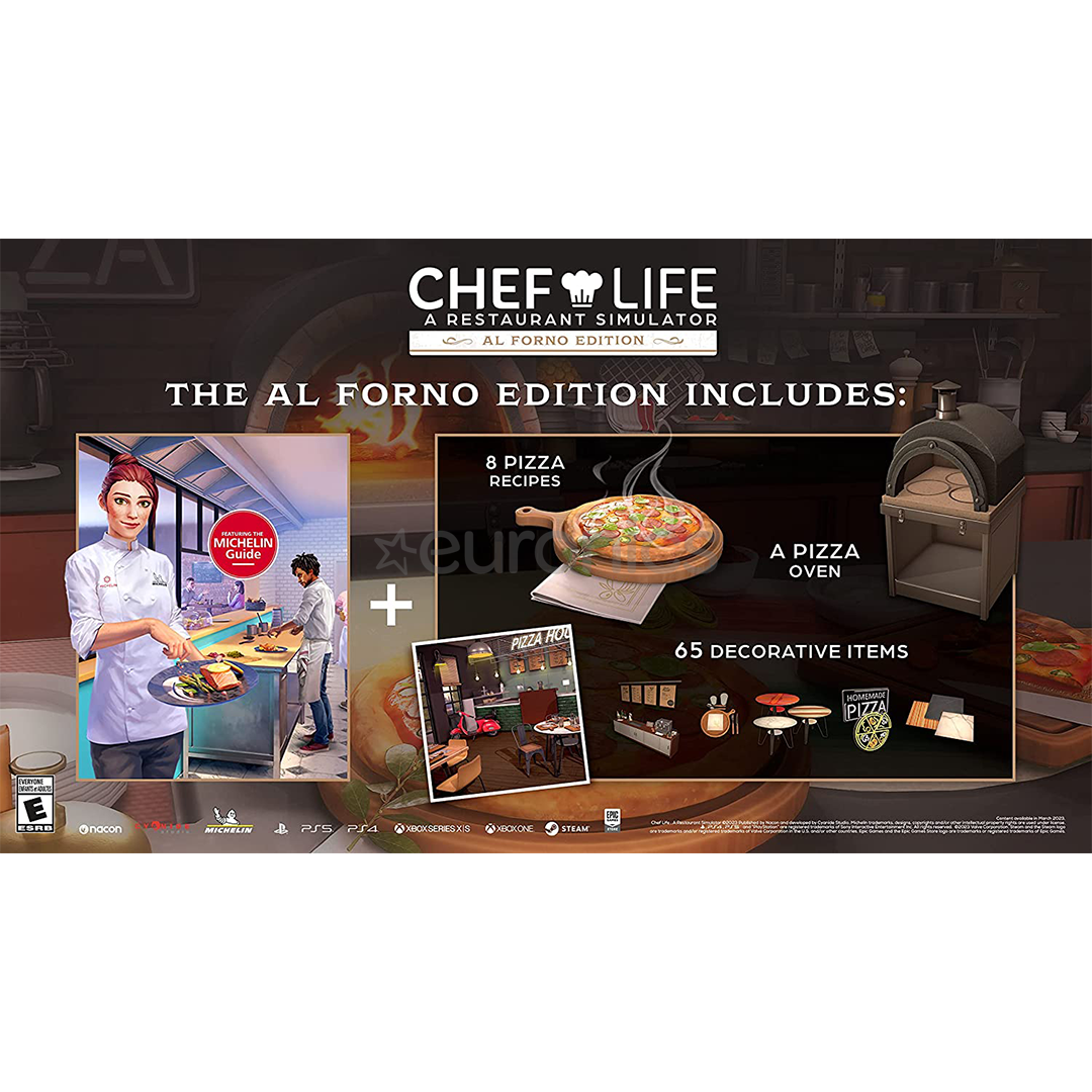 Chef Life: A Restaurant Simulator Al Forno Edition, Nintendo Switch - Game