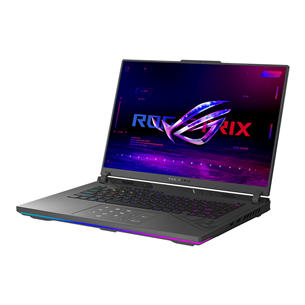 ASUS ROG Strix G16, 16", WQXGA, 240 Hz, i7, 16 GB, 1 TB, RTX 4060, W11, must - Sülearvuti