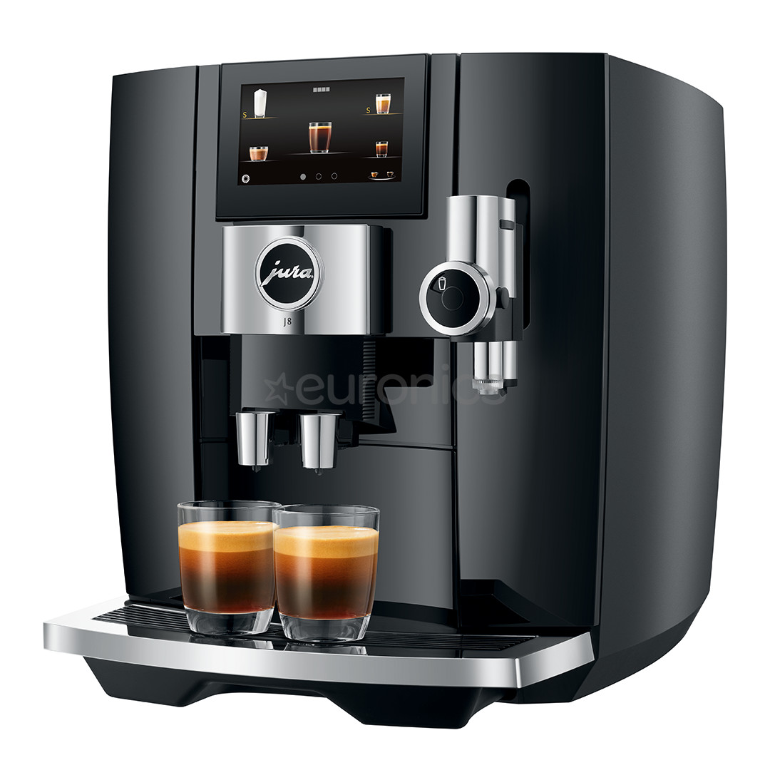 JURA J8 Piano Black - Espressomasin