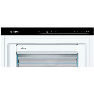 Bosch Seeria 6, 366 L, 191 cm, valge - Sügavkülmik