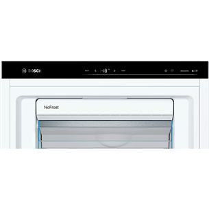 Bosch Seeria 6, 366 L, 191 cm, valge - Sügavkülmik
