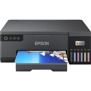 Epson EcoTank L8050, WiFi, LAN, black - Inkjet Printer/Photo Printer