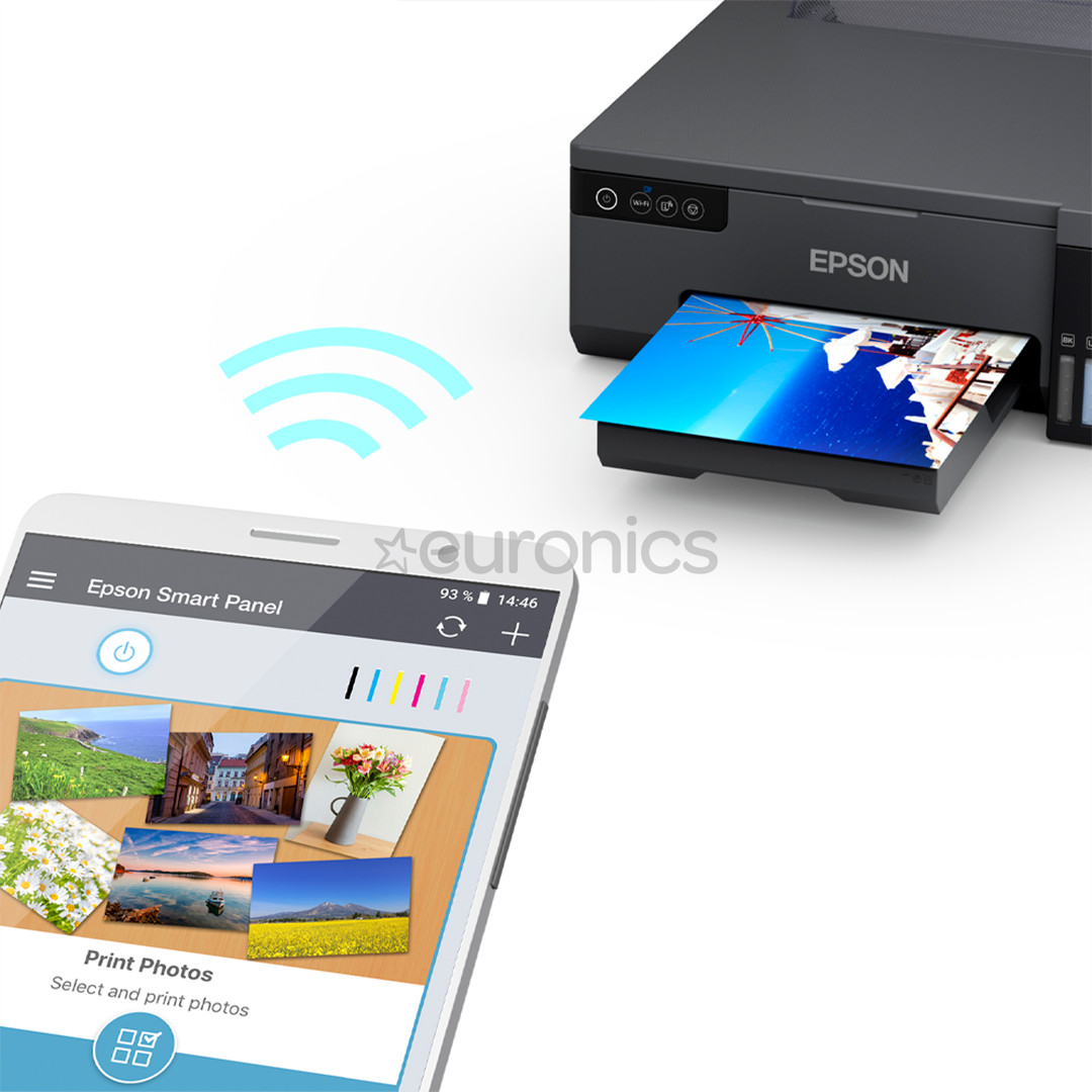 Epson EcoTank L8050, черный - Многофункциональный струйный принтер / фотопринтер
