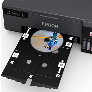 Epson EcoTank L8050, WiFi, LAN, must - Multifunktsionaalne tindiprinter/fotoprinter