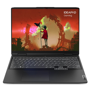 Lenovo IdeaPad Gaming 3 16ARH7, 16", WUXGA, 165 Гц, Ryzen 5, 16 ГБ, 512 ГБ, RTX 3050 Ti, SWE, черный - Ноутбук 82SC0000MX