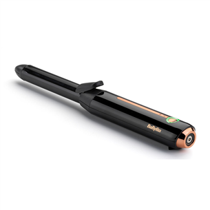 BaByliss, 25 mm, 160-180 °C, cordless, black - Curling iron