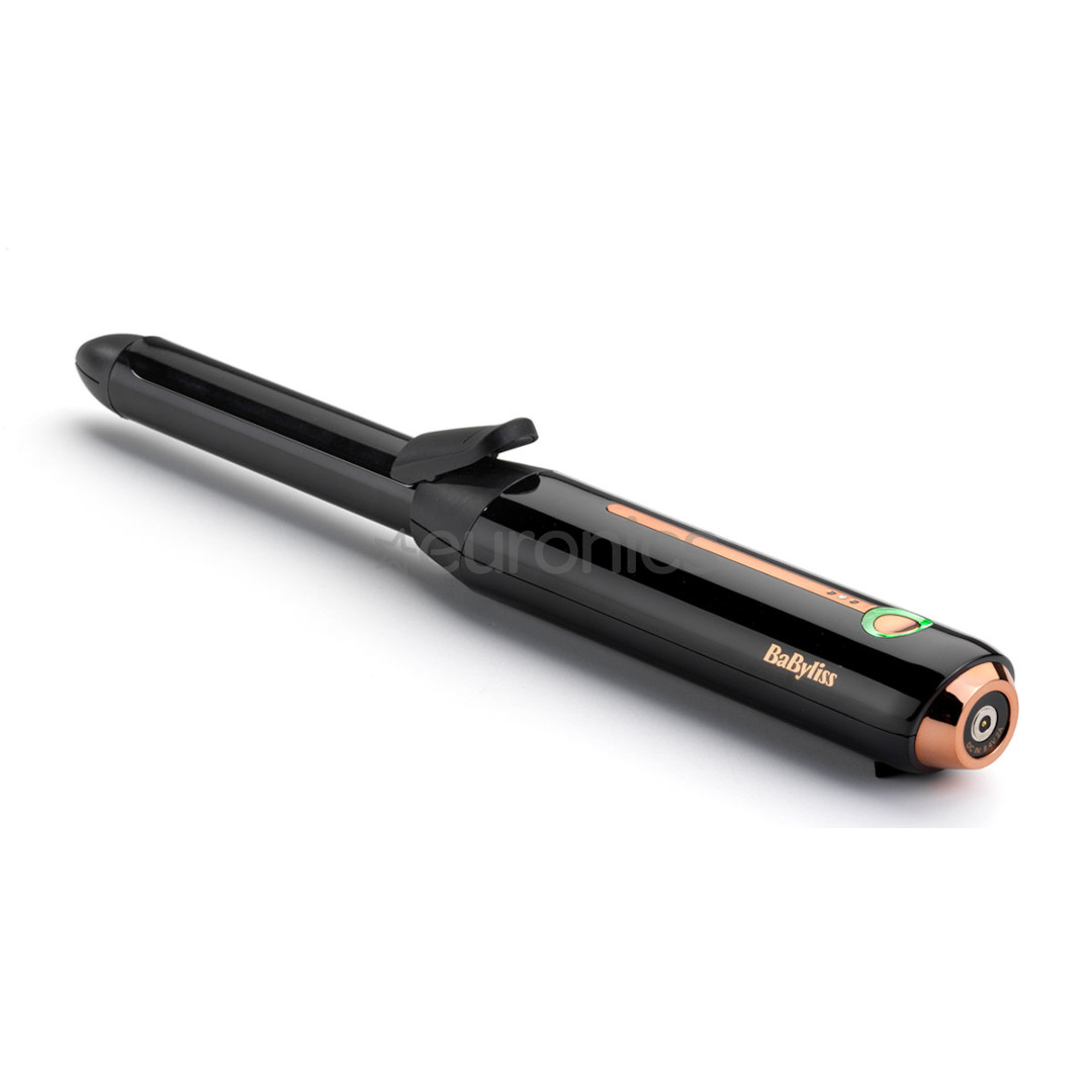 BaByliss, 25 mm, 160-180 °C, cordless, black - Curling iron