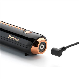 BaByliss, 25 mm, 160-180 °C, cordless, black - Curling iron
