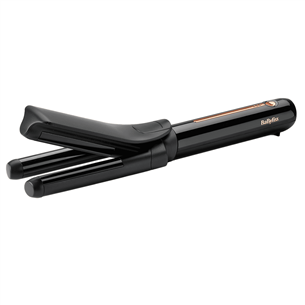 Babyliss 9000, беспроводное использование, черный - Щипцы для завивки волнами 9004U