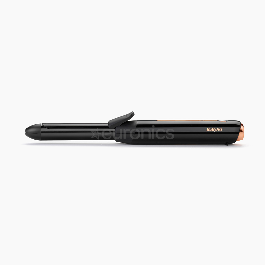 BaByliss, 25 mm, 160-180 °C, cordless, black - Curling iron