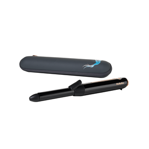 BaByliss, 25 мм, 160-180°C, беспроводное использование, черный - Щипцы для завивки 9002U