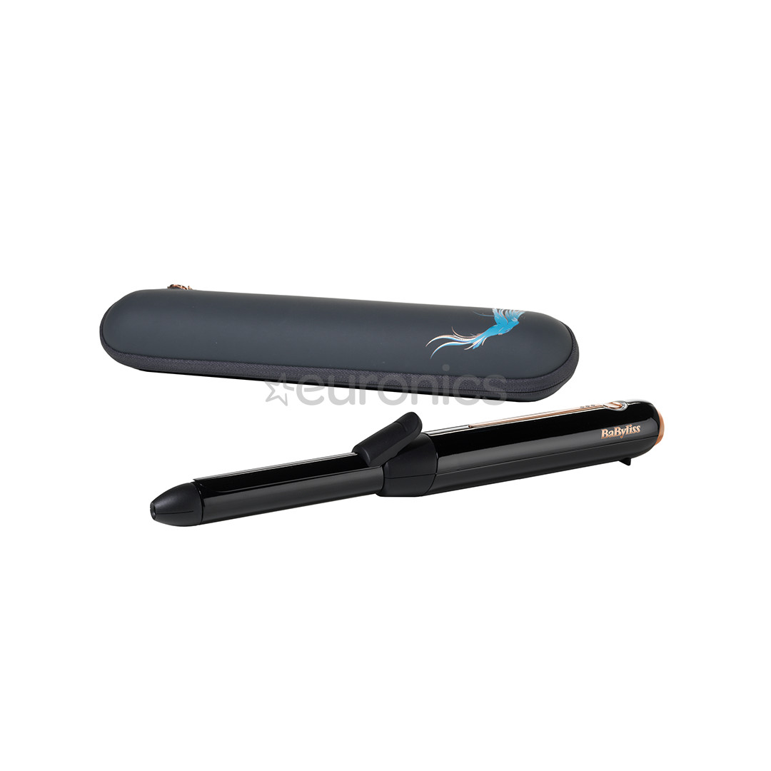 BaByliss, 25 mm, 160-180 °C, cordless, black - Curling iron