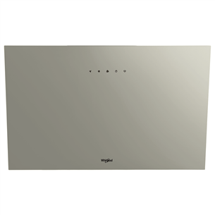 Whirlpool, 650 m³/h, width 59,8 cm, silver - Cooker hood