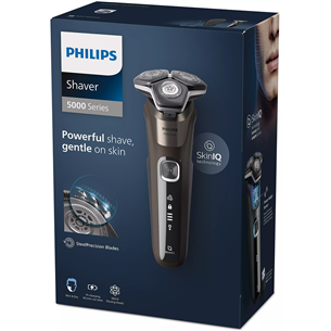 Philips Shaver 5000, Wet & Dry, коричневый - Бритва