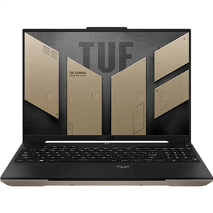 ASUS TUF A16 Advantage Edition, WUXGA, 165 Hz, Ryzen 7, 16 GB, 512 GB, RX7600S, ENG, beež - Sülearvuti FA617NS-N3085W