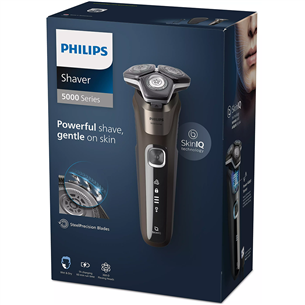 Philips Shaver 5000, Wet & Dry, brown - Shaver