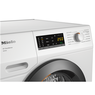 Miele W1 Active, 7 kg, sügavus 60 cm, 1400 p/min - Eestlaetav pesumasin