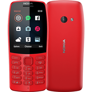 Nokia 210, red - Mobile phone 16OTRR01A02