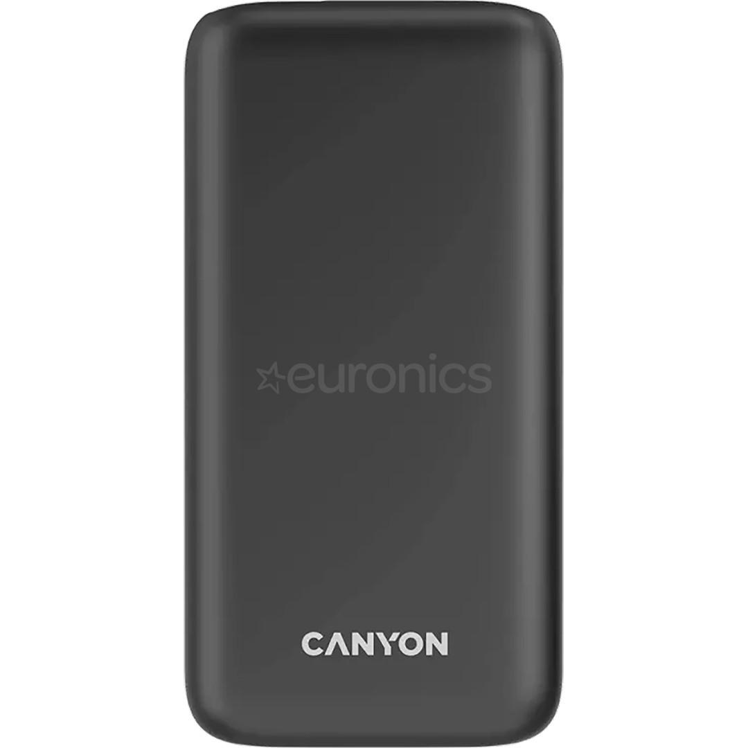 Canyon PB-301, 30 000 mAh, USB-A, USB-C, must - Akupank