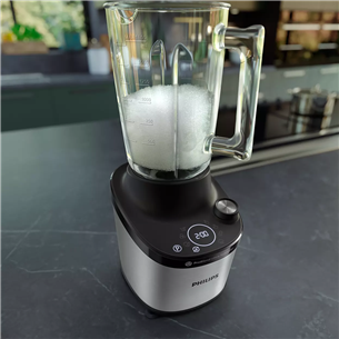 Philips 7000 Series, 1500 W, silver - Blender + 2 tumblers