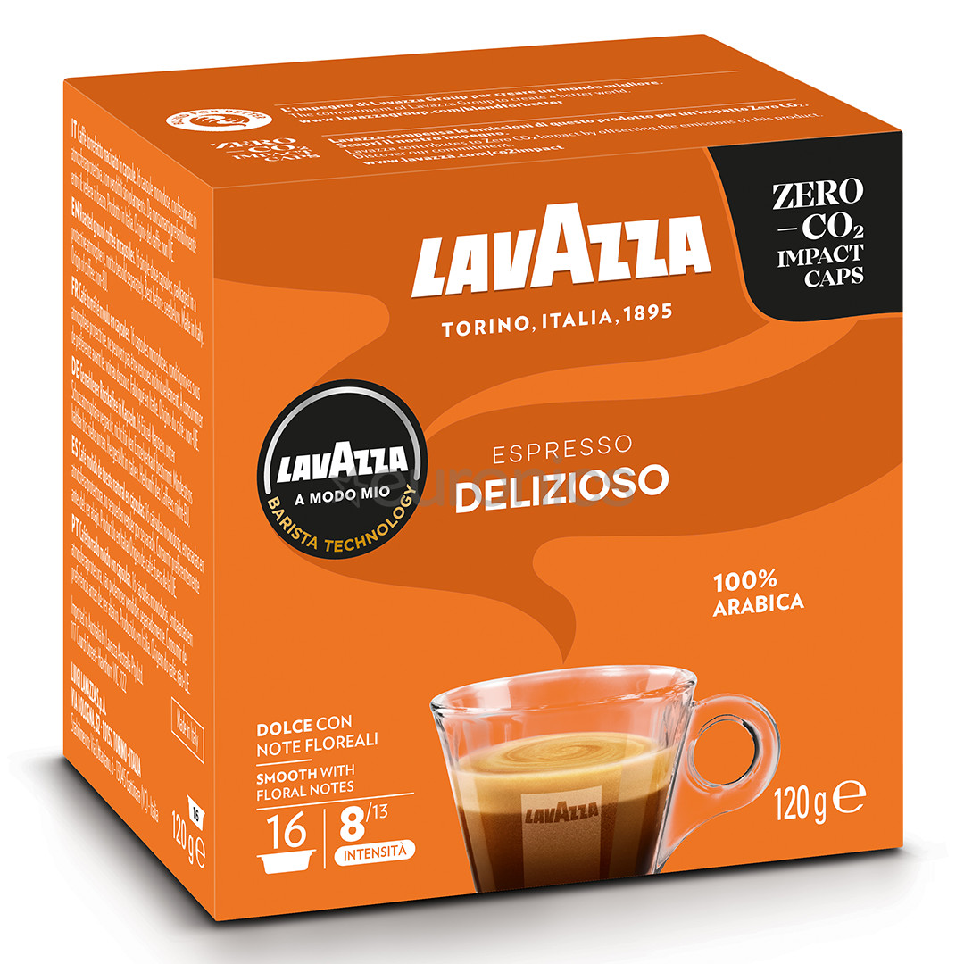 Lavazza A Modo Mio Delizioso, 16 tk - Kohvikapslid