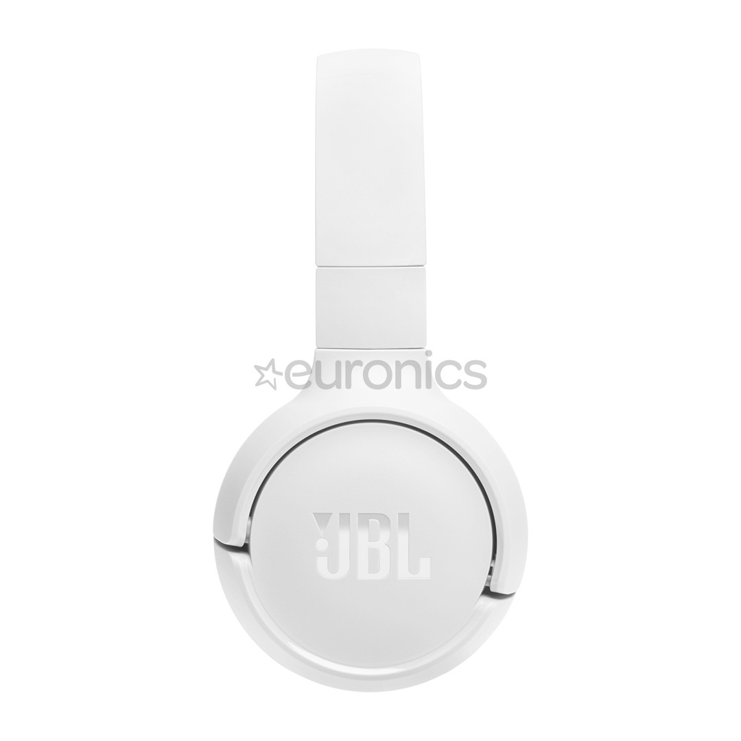 JBL Tune 520BT, white - Wireless on-ear headphones